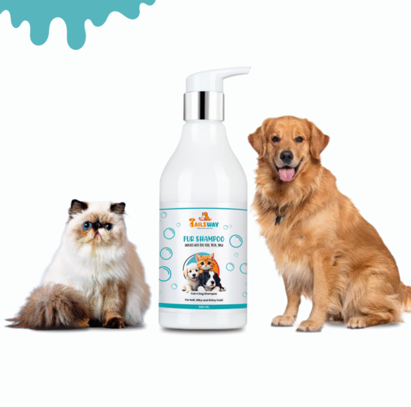 TAILSWAY Fur Shampoo for Dogs & Cats (300 ML)